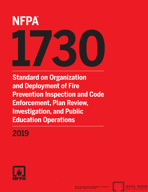 NFPA 1730 PDF NFPA 1730 PDF